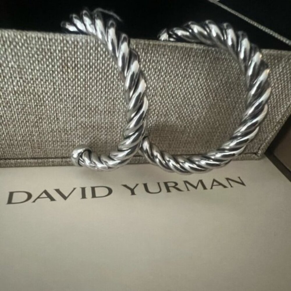 David Yurman Cable Hoop Earrings